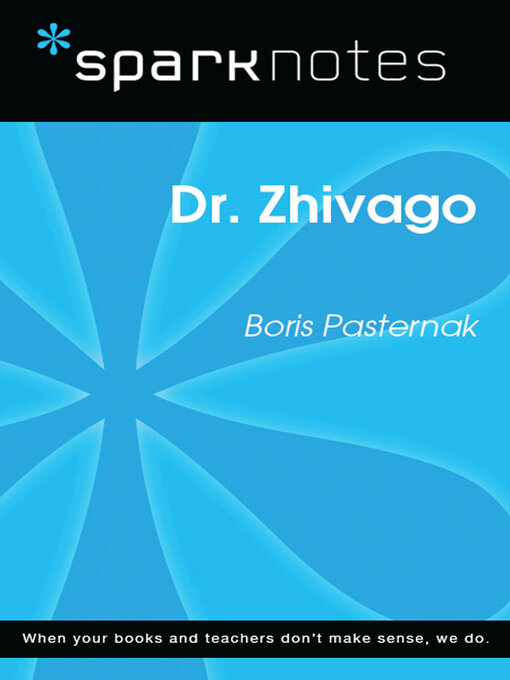 Title details for Dr. Zhivago (SparkNotes Literature Guide) by SparkNotes - Wait list